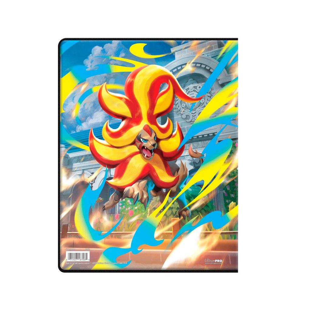 Ultra Pro -Pokemon TCG Mega Evolution Chaos Rising 9-Pocket Portfolio