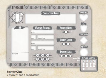 D&D: Class Token Set – Fighter