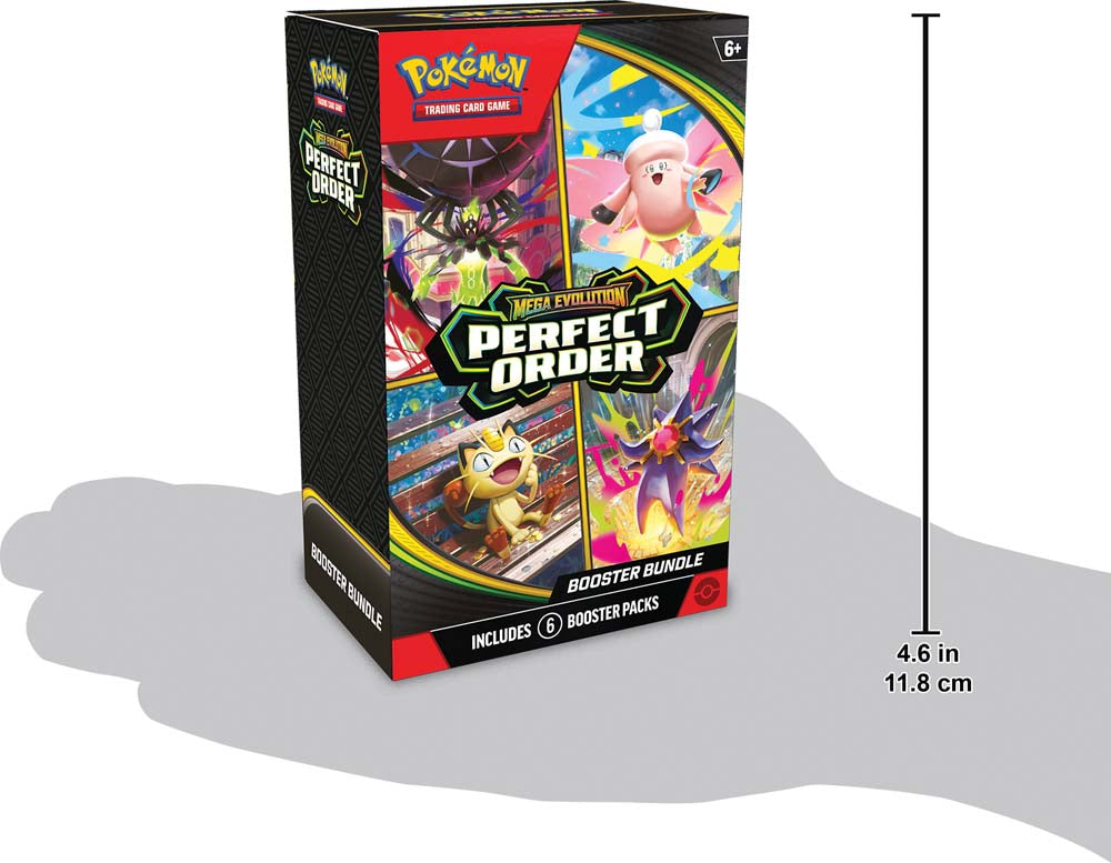 Pokemon TCG Mega Evolutions 3 Perfect Order Booster Bundle