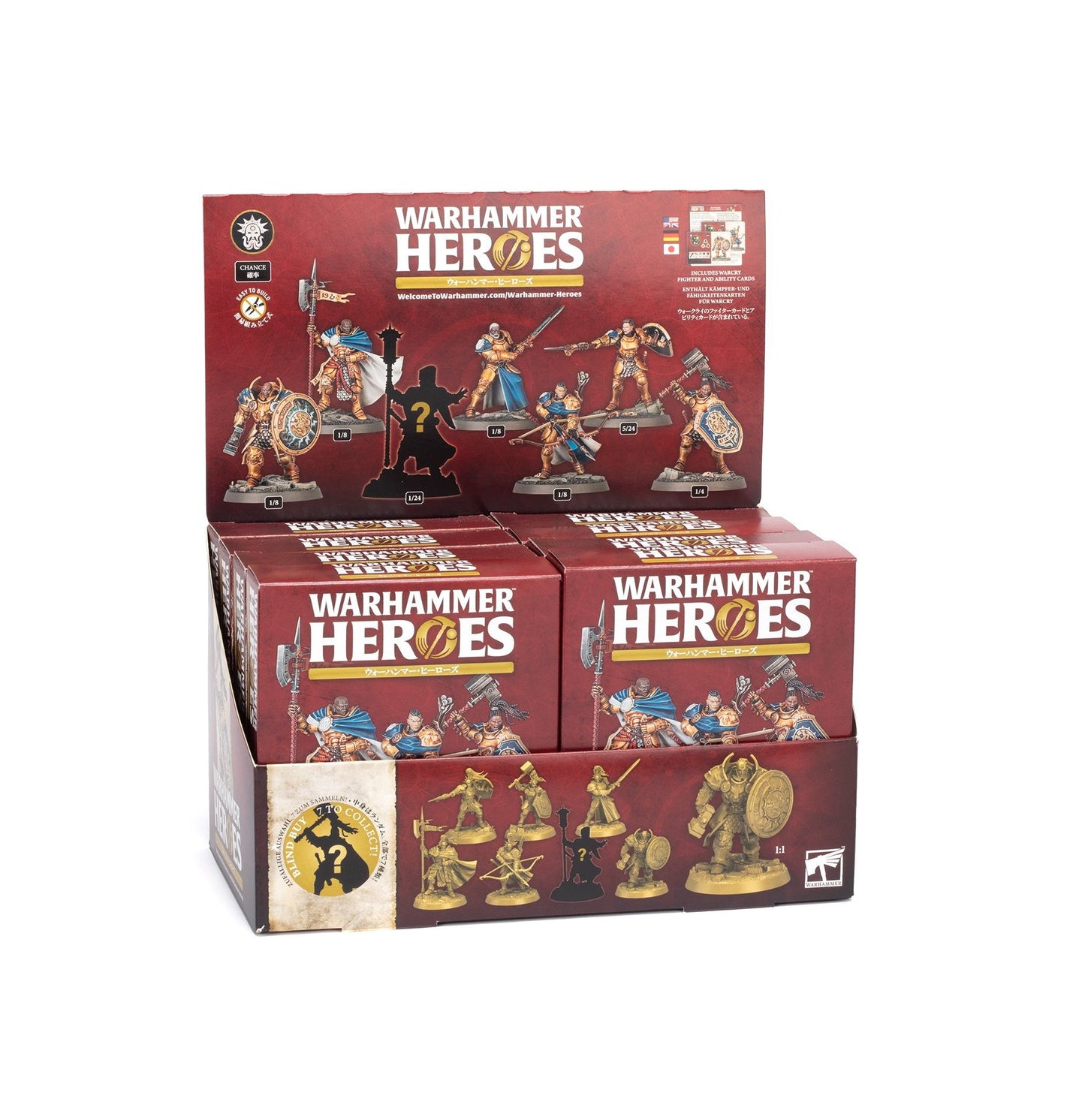 Warhammer Heroes: Stormcast Eternals 2024 (Box of 8)