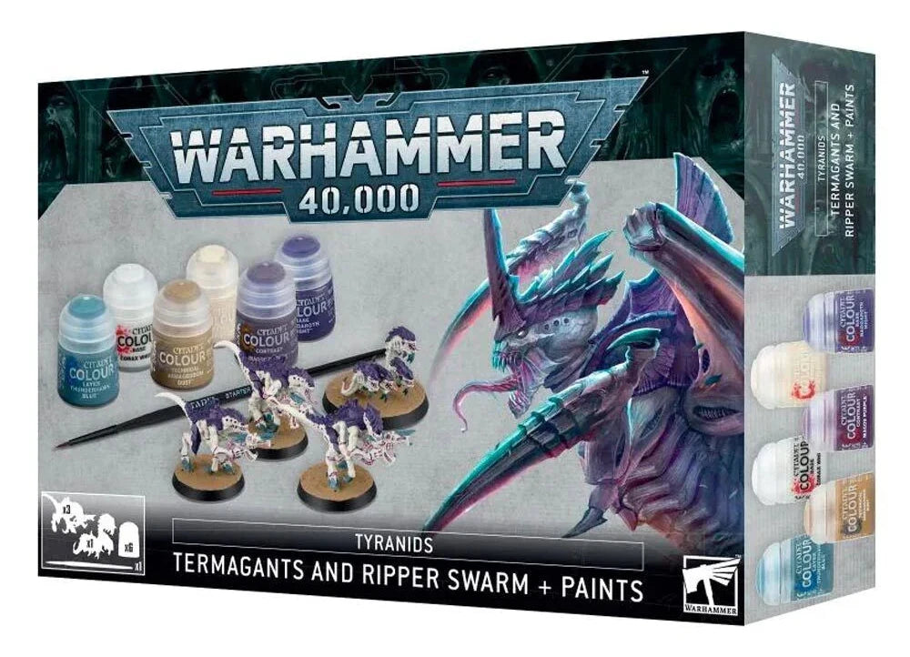 Termagants and Ripper Swarm + Paints Set