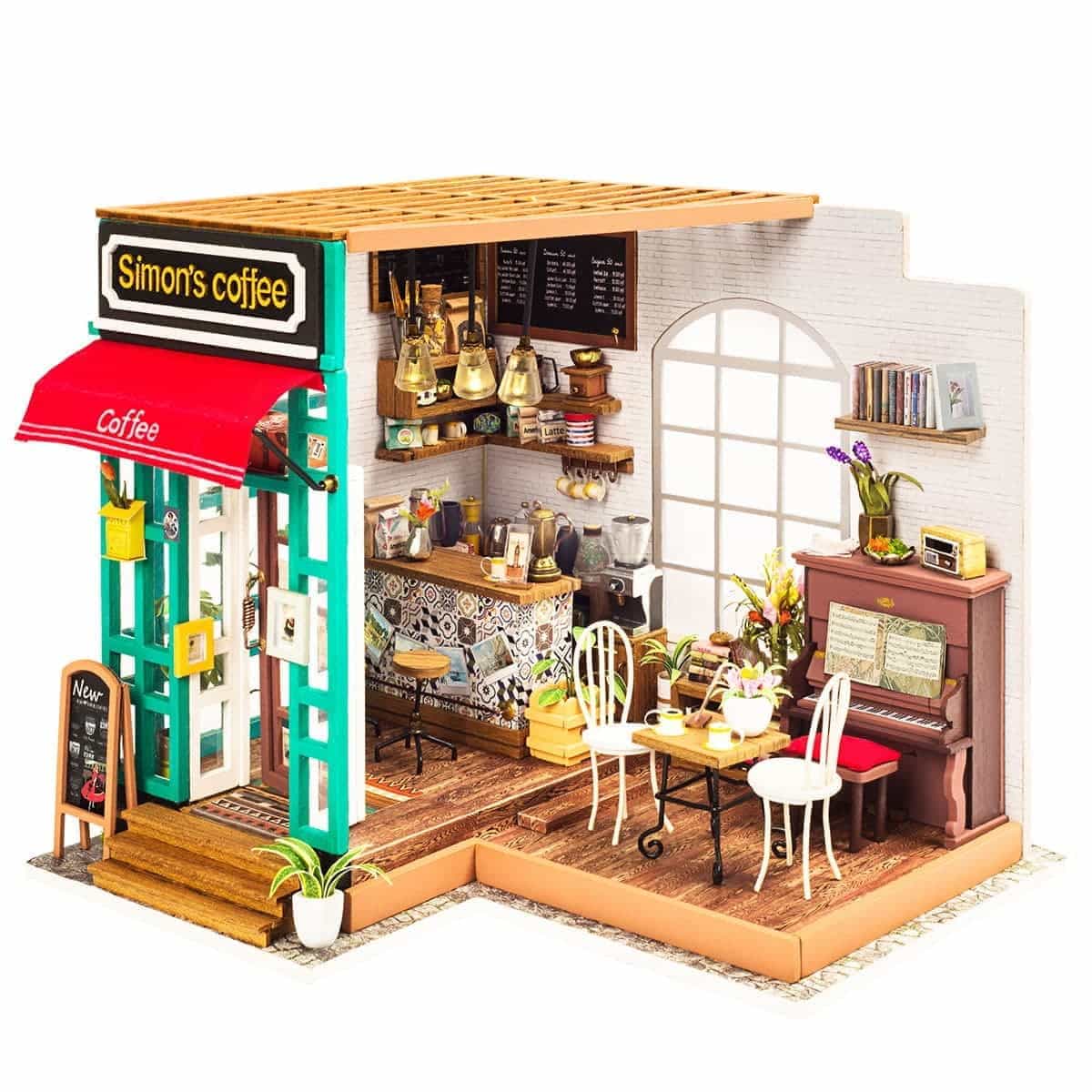Rolife Simon’s Coffee - DIY Miniature House DG109