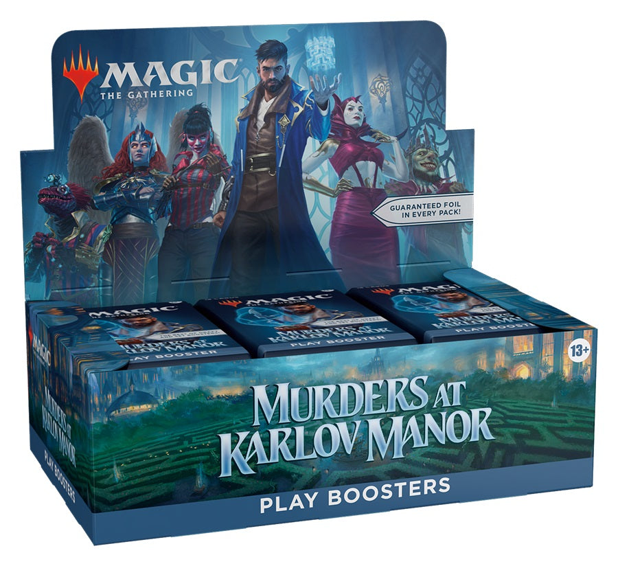 Magic the Gathering Murders at Karlov Manor Play Boosters (36 Boosters Per Display)