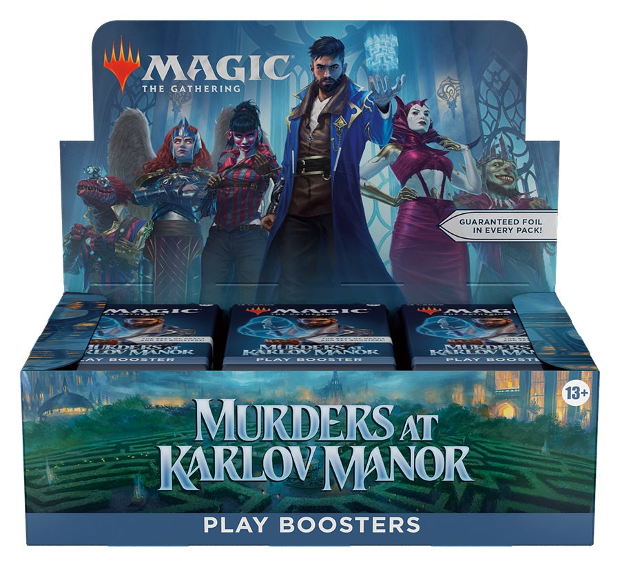 Magic the Gathering Murders at Karlov Manor Play Boosters (36 Boosters Per Display)