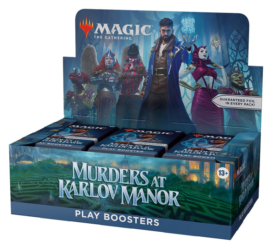 Magic the Gathering Murders at Karlov Manor Play Boosters (36 Boosters Per Display)