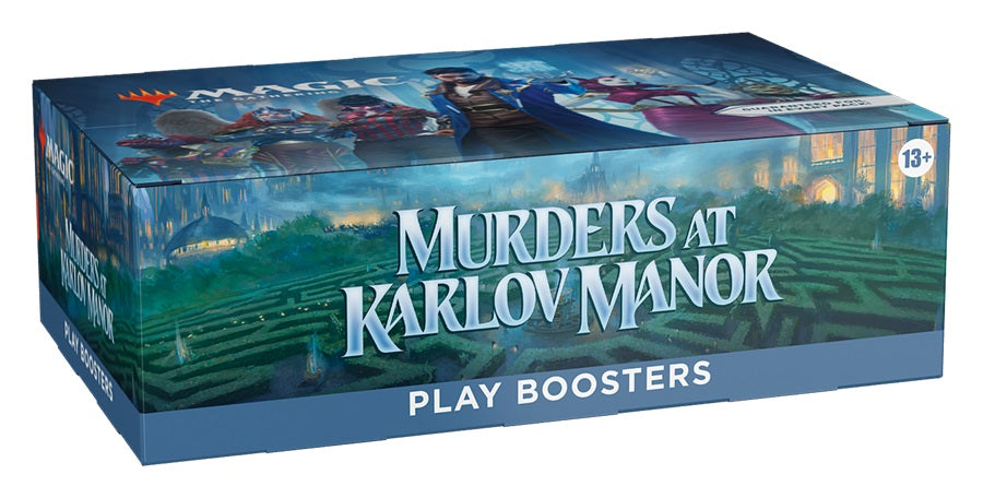 Magic the Gathering Murders at Karlov Manor Play Boosters (36 Boosters Per Display)