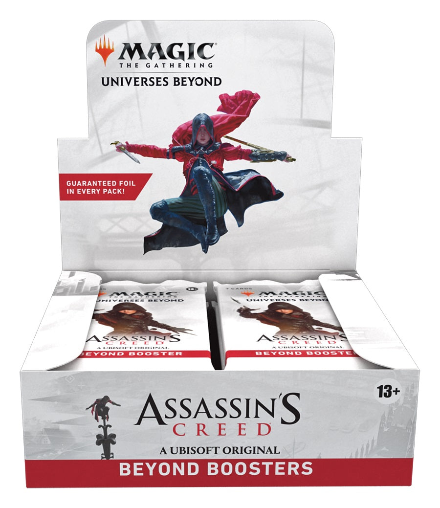 Magic the Gathering Assassins Creed Beyond Boosters (24 Boosters Per Display)
