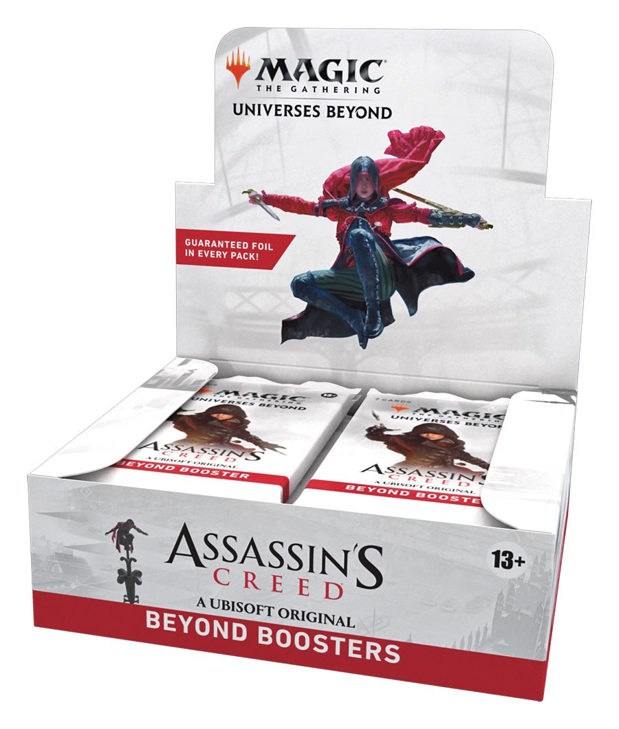 Magic the Gathering Assassins Creed Beyond Boosters (24 Boosters Per Display)