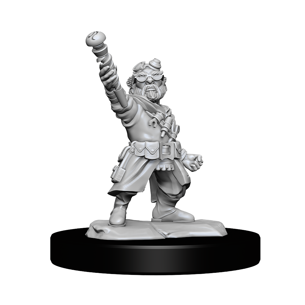 D&D Nolzurs Marvelous Unpainted Miniatures Gnome Artificer Male