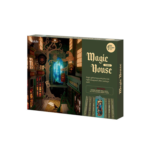 Rolife Magic House - DIY Book Nook Shelf Insert Kit TGB03