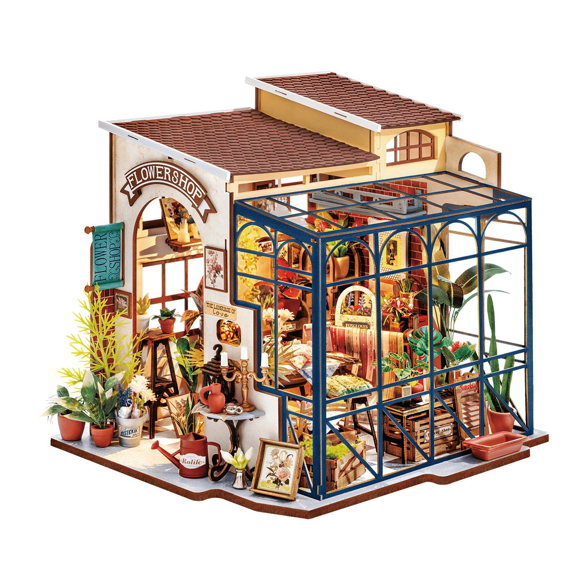 Rolife Emily’s Flower Shop DIY Miniature House DG145