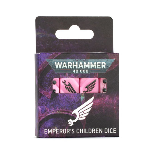 Warhammer 4000: Emperors Children Dice