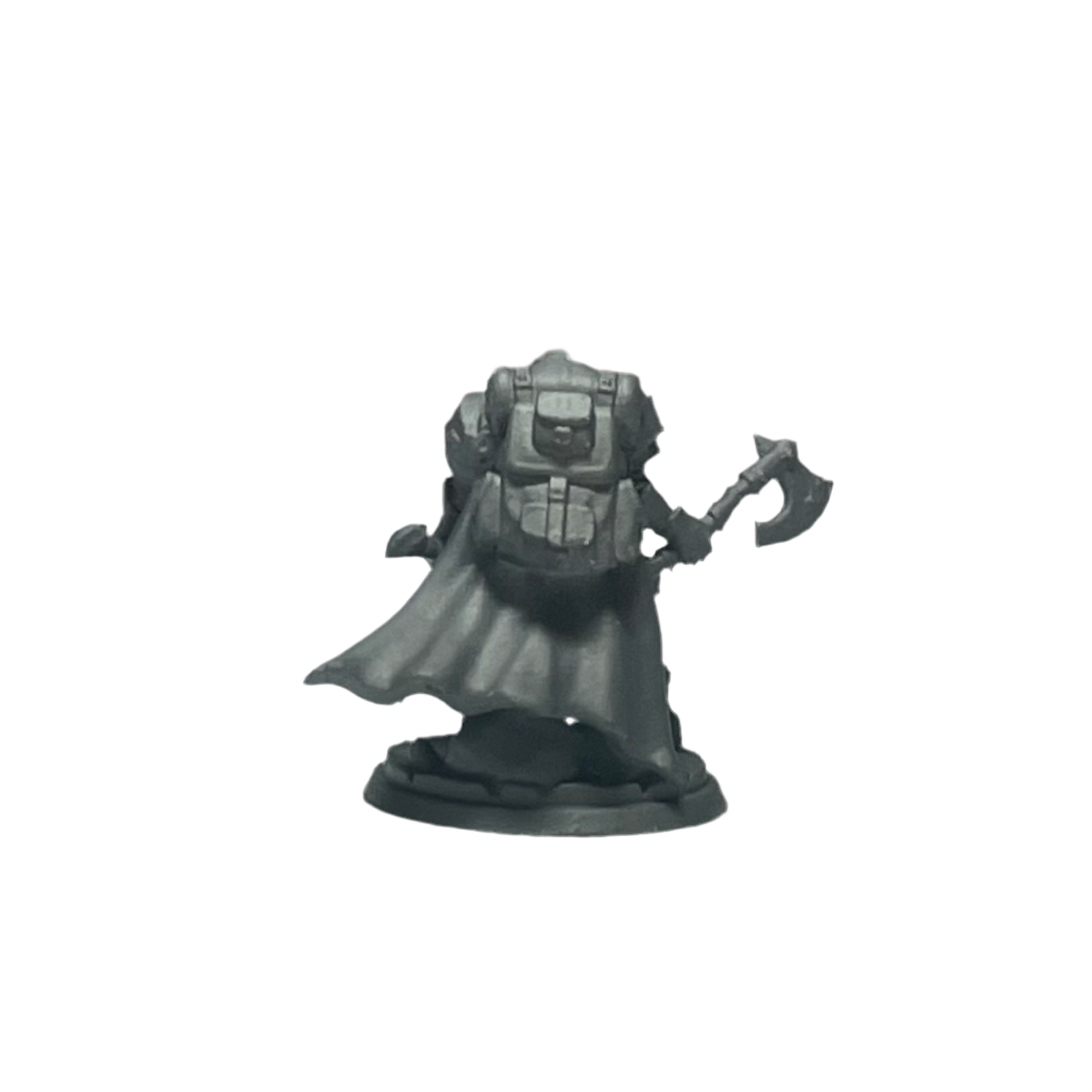 Miniature Male Dwarf Duel-Wielding Axes 28mm