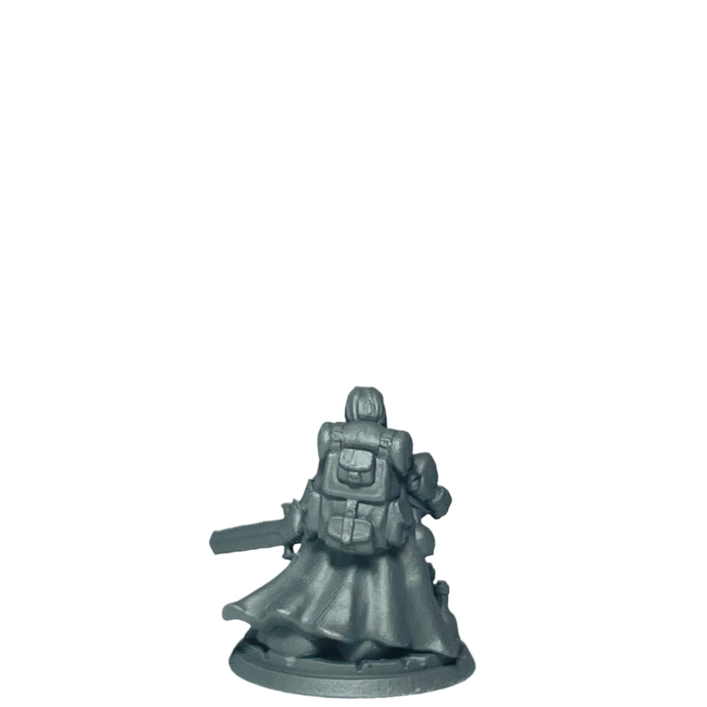 Miniature Male Halfling wielding Sword 28mm