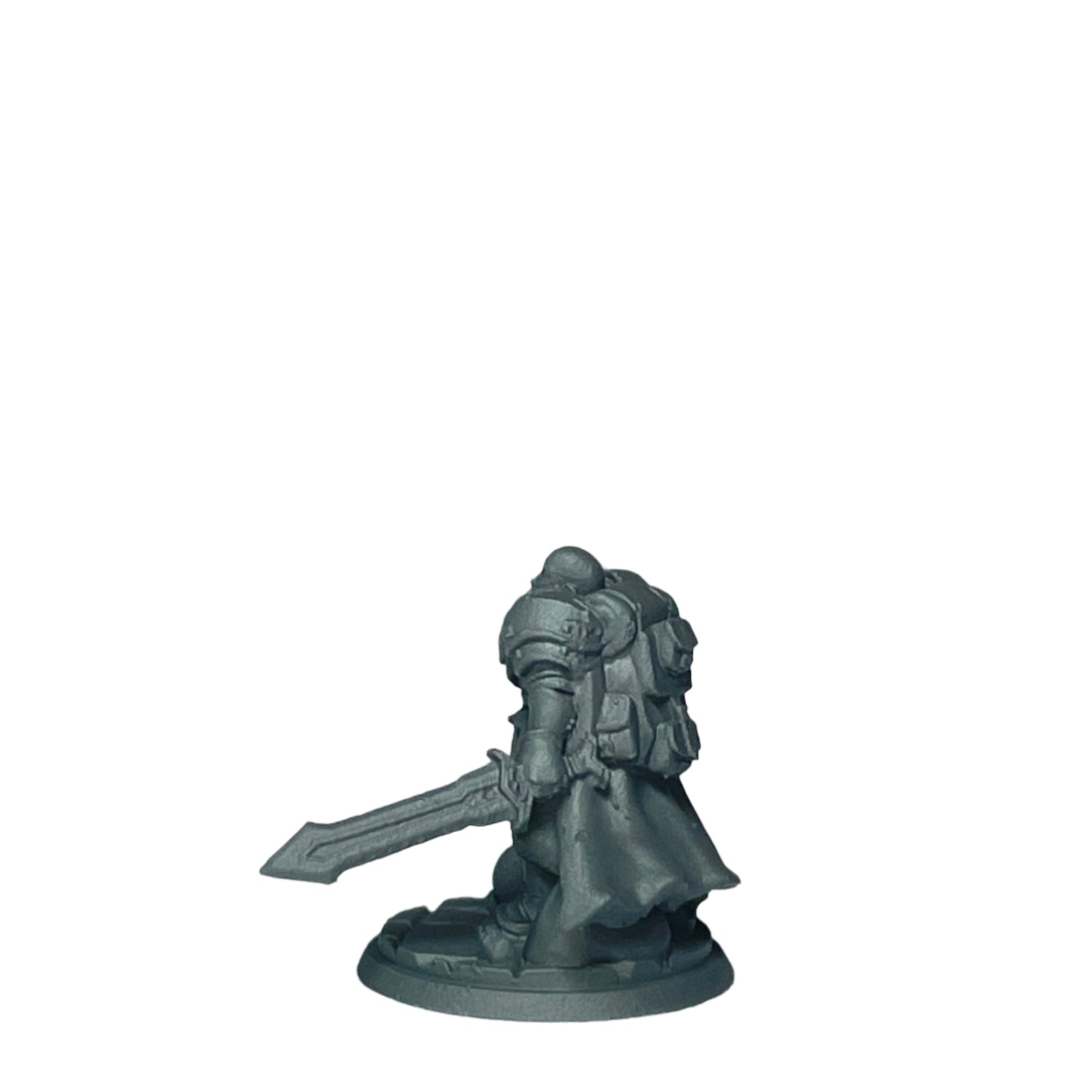 Miniature Male Dwarf wielding Sword 28mm