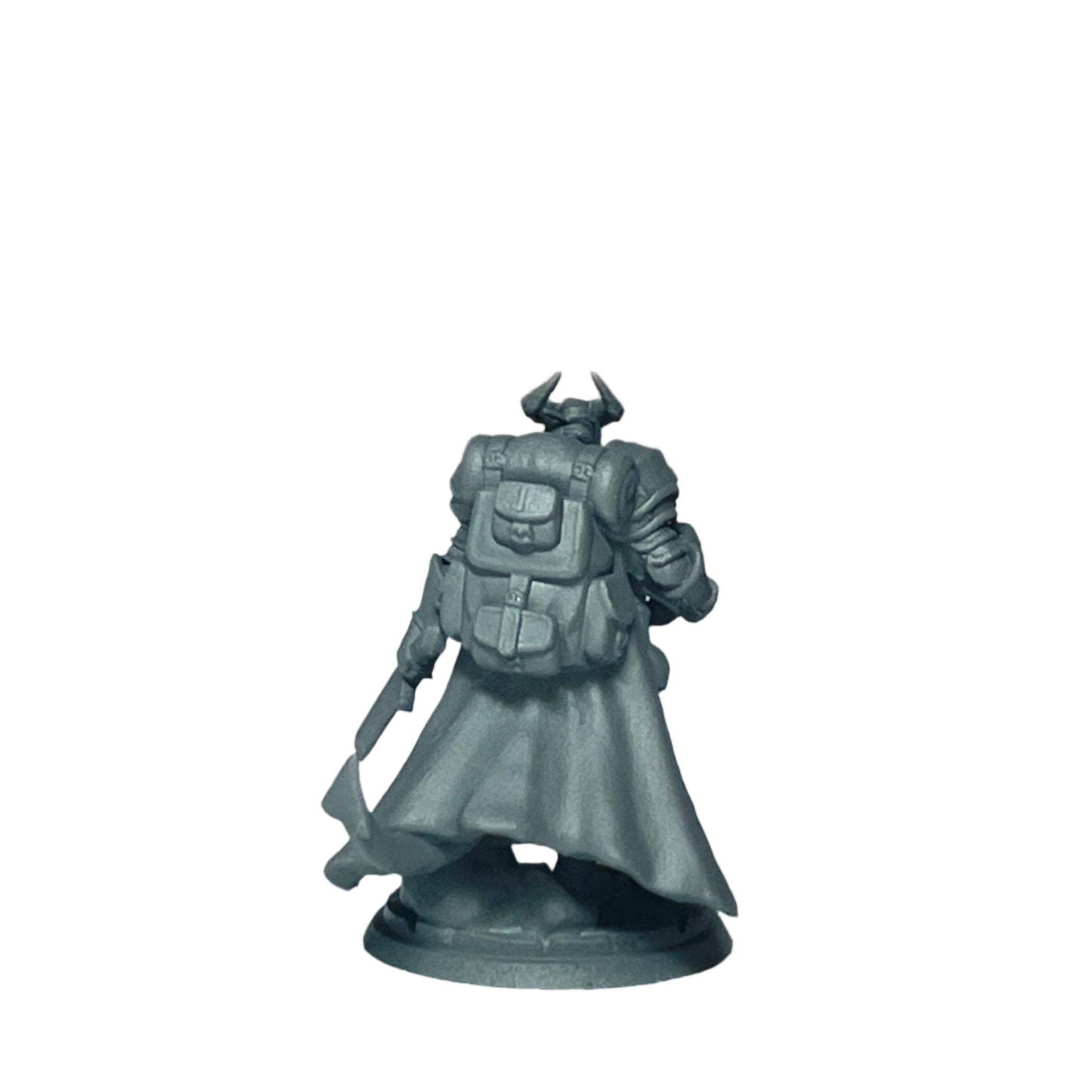 Miniature Male Tiefling wielding Sword 28mm