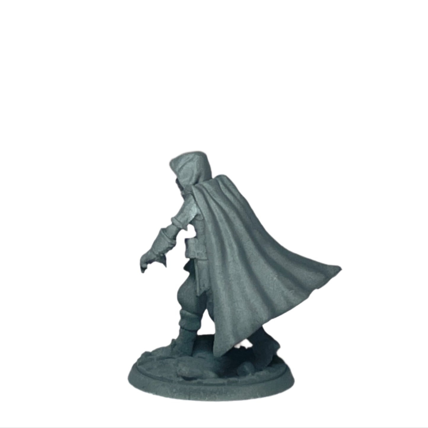 Miniature Female Human wielding Dagger 28mm