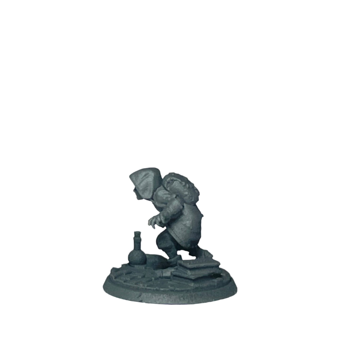 Miniature Male Halfling wielding Dagger 28mm