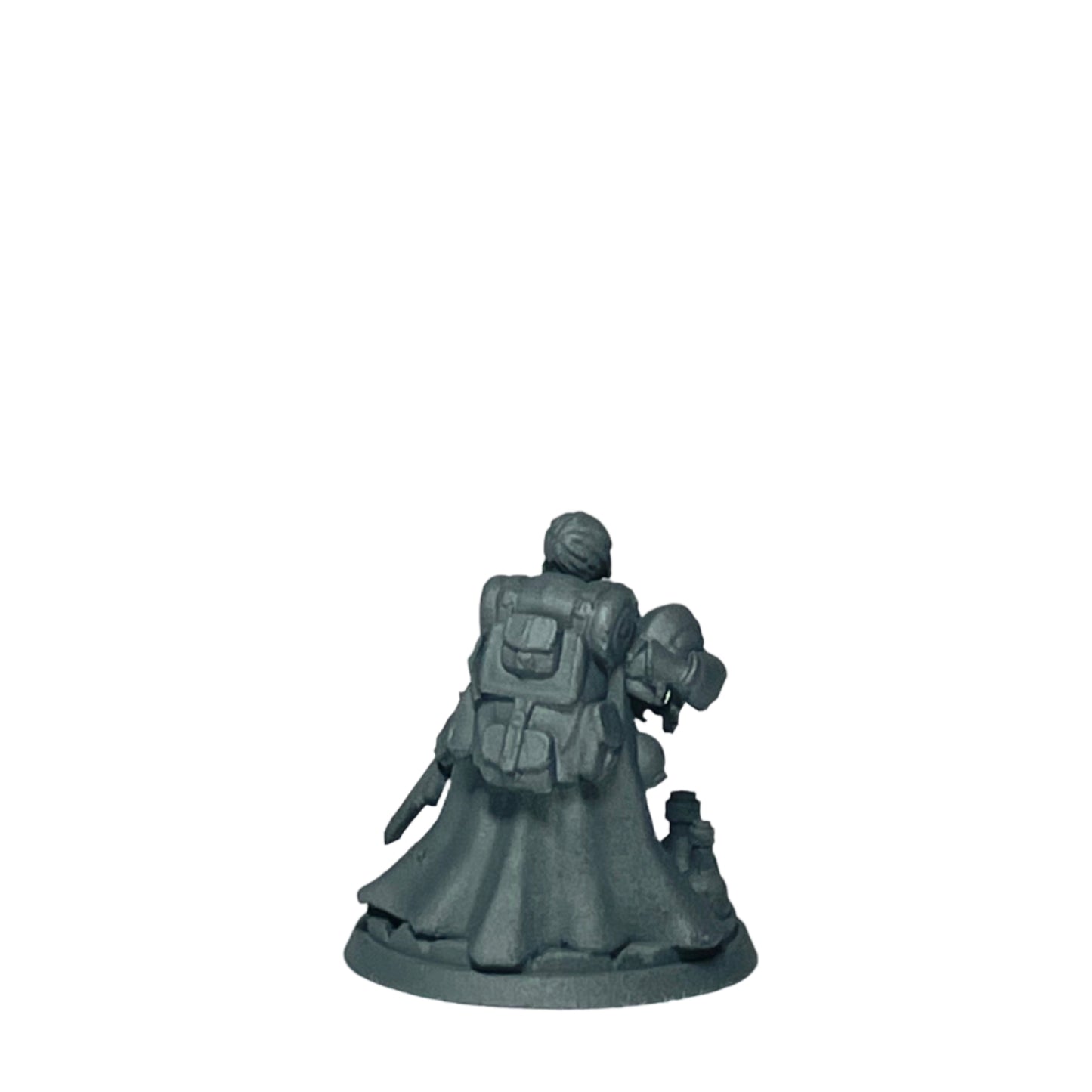 Miniature Female Dwarf wielding Sword 28mm