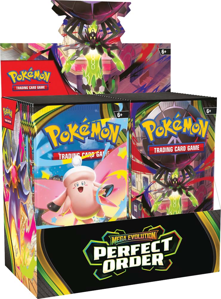 Pokemon TCG Mega Evolutions 3 Perfect Order Booster Display Box
