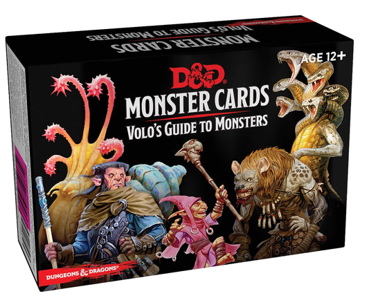 D&D: Spellbook Cards – Volos Guide to Monsters Deck