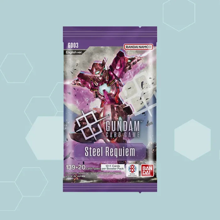 [Pre-order] Gundam Card Game: Booster Display – Steel Reqiuem [GD03]