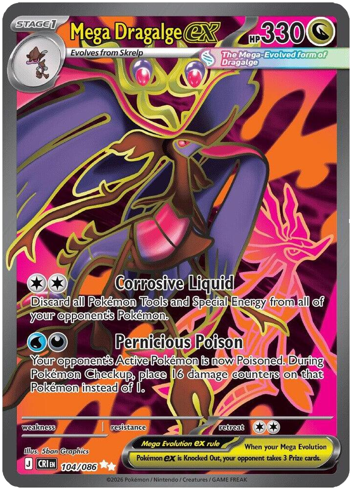 Mega Dragalge ex 104 086