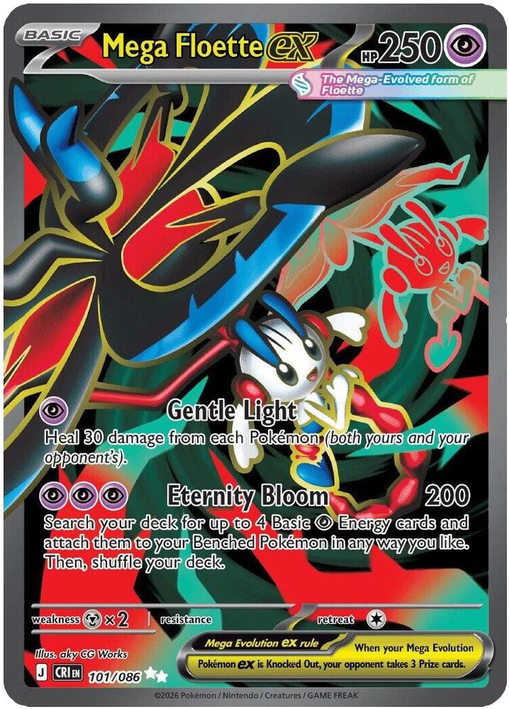 Mega Floette ex 101 086