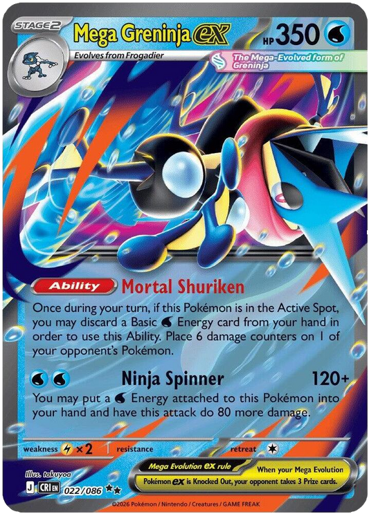Mega Greninja ex 022 086