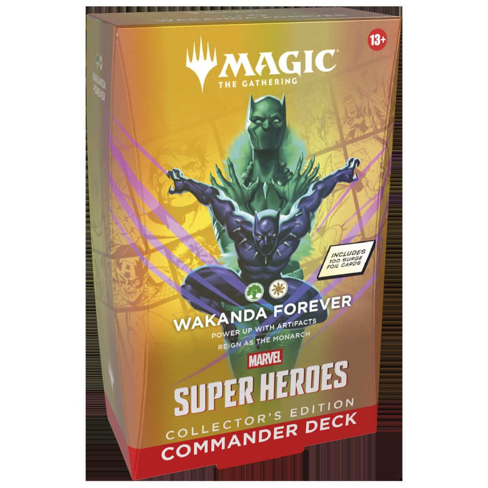 Magic Marvel Super Heroes - Collector Commander Deck Display