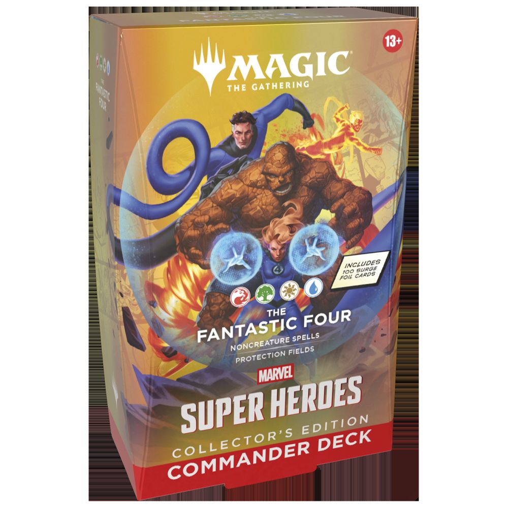 Magic Marvel Super Heroes - Collector Commander Deck Display