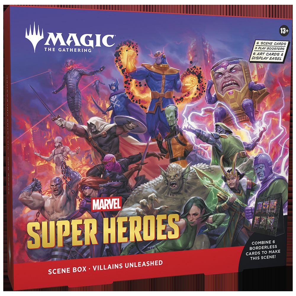 Magic Marvel Super Heroes - Scene Box Display