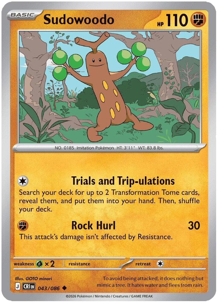 Sudowoodo